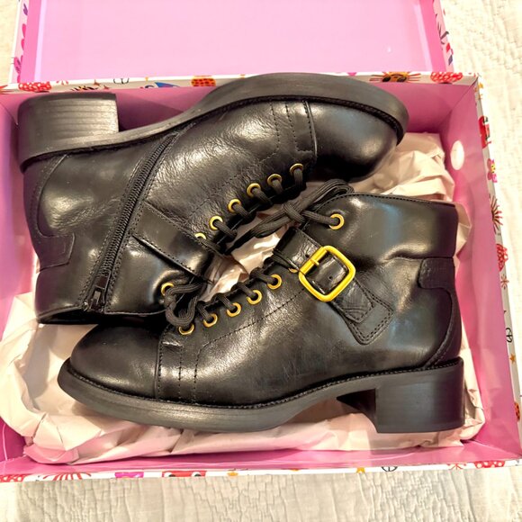NWT Jeffery Campbell Announce Combat Boot 8.5 - Picture 7 of 8